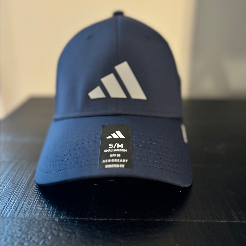 ADIDAS AEROREADY Performance Hat - Navy Blue S/M - NWT